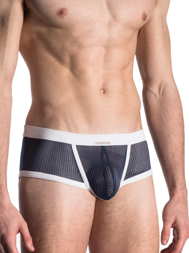 mens sheer swim trunks