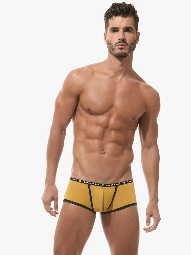 Gregg Homme Bubble G'Homme Boxer 162105 Yellow