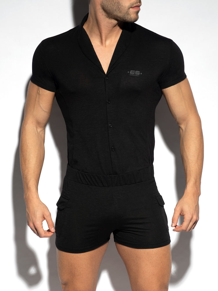 Sympton Imperial Massage ES Collection Sleeves Body Suit - Heren jumpsuit kort - BodywearStore