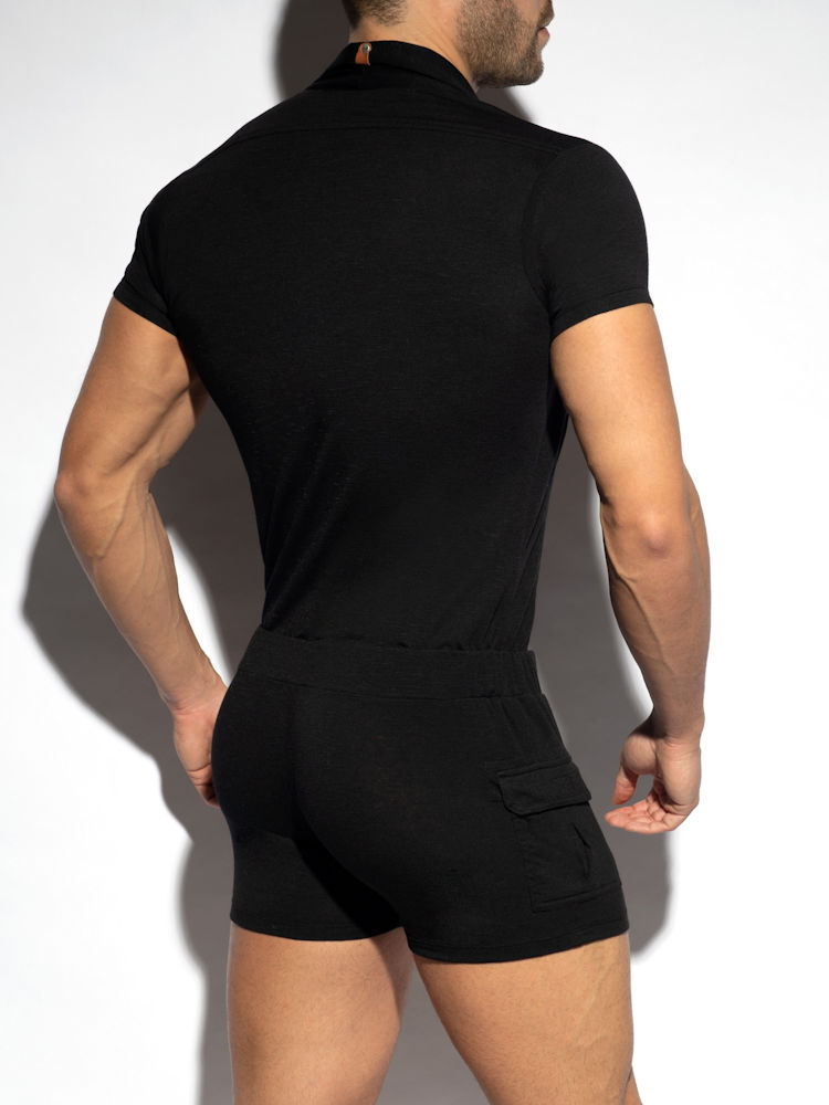 ES Collection Sleeves Body Suit - Men's jumpsuit short - BodywearStore