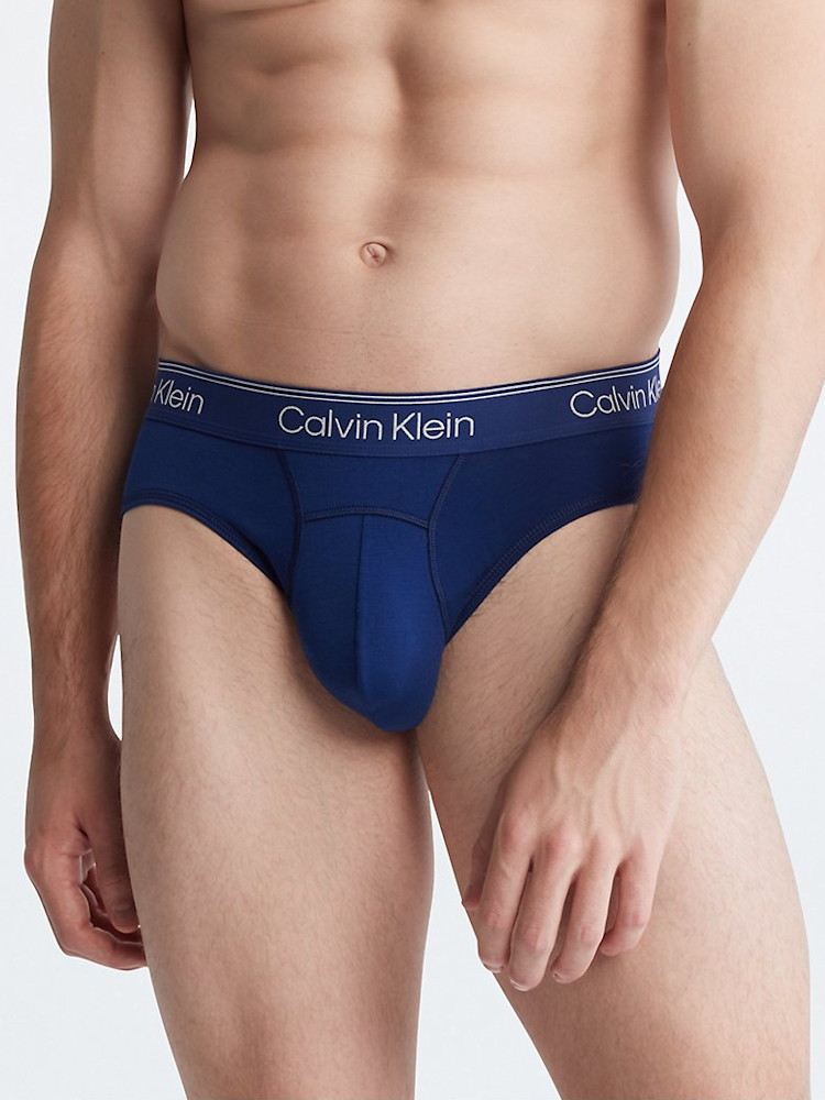 Calvin Klein Athletic Hip Brief Blue Depths - BodywearStore