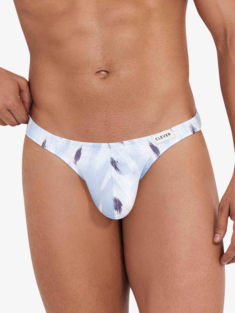 Clever Underwear Halo Latin Thong 1222 Grey 3