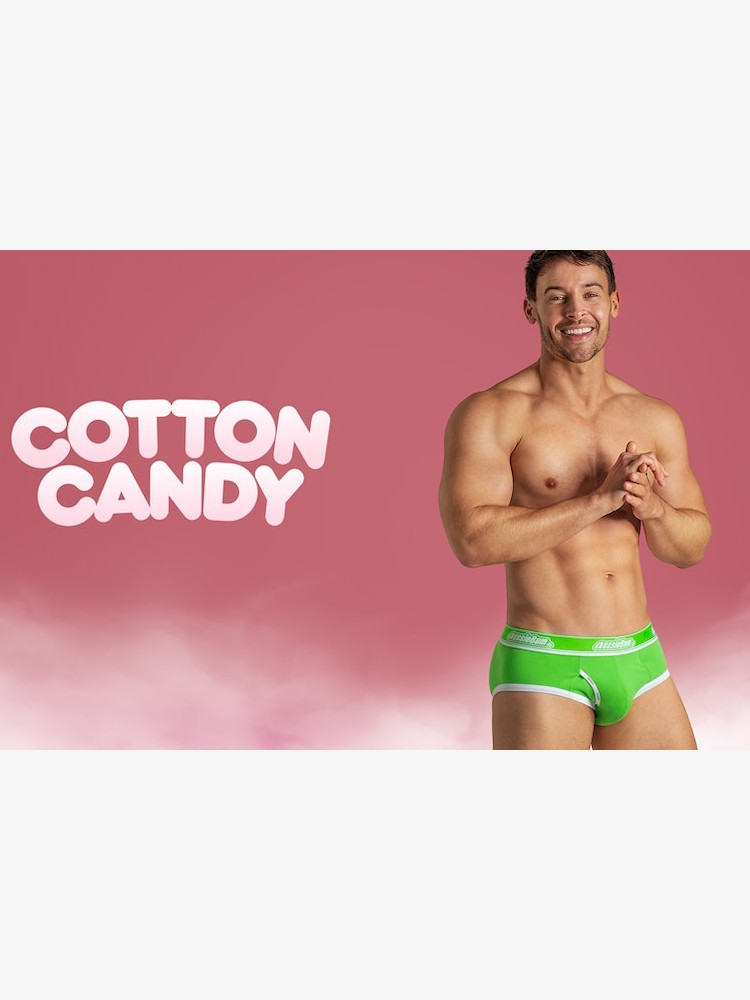 aussieBum Cotton Candy Brief Green - BodywearStore