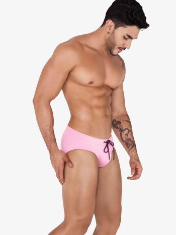 Clever Underwear Acqua Swimsuit Brief Pink 151406 4