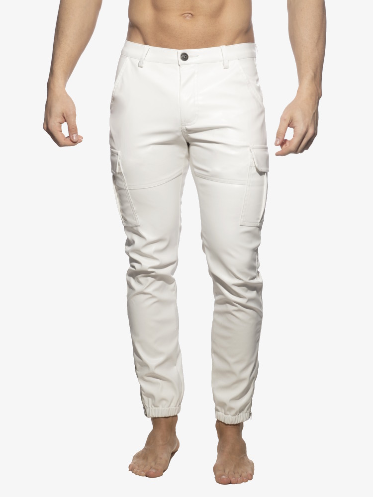 Addicted Fetish Adf195 Rub Cargos White 6