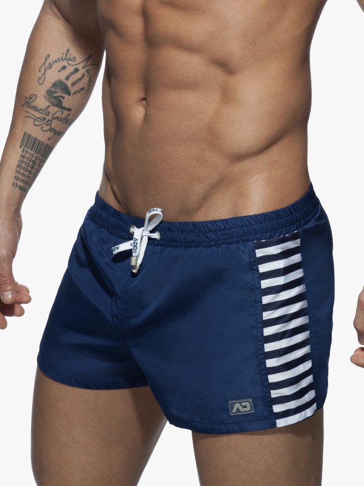 Addicted Ads177 Salor Stripes Short Navy 2