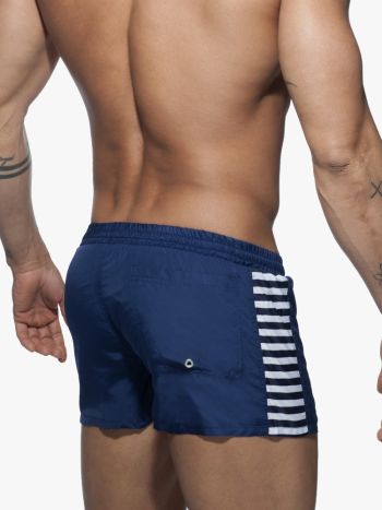 Addicted Ads177 Salor Stripes Short Navy 3