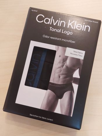 Calvin Klein Hip Brief Tonal Logo Nb4054a Ub1 Black 4