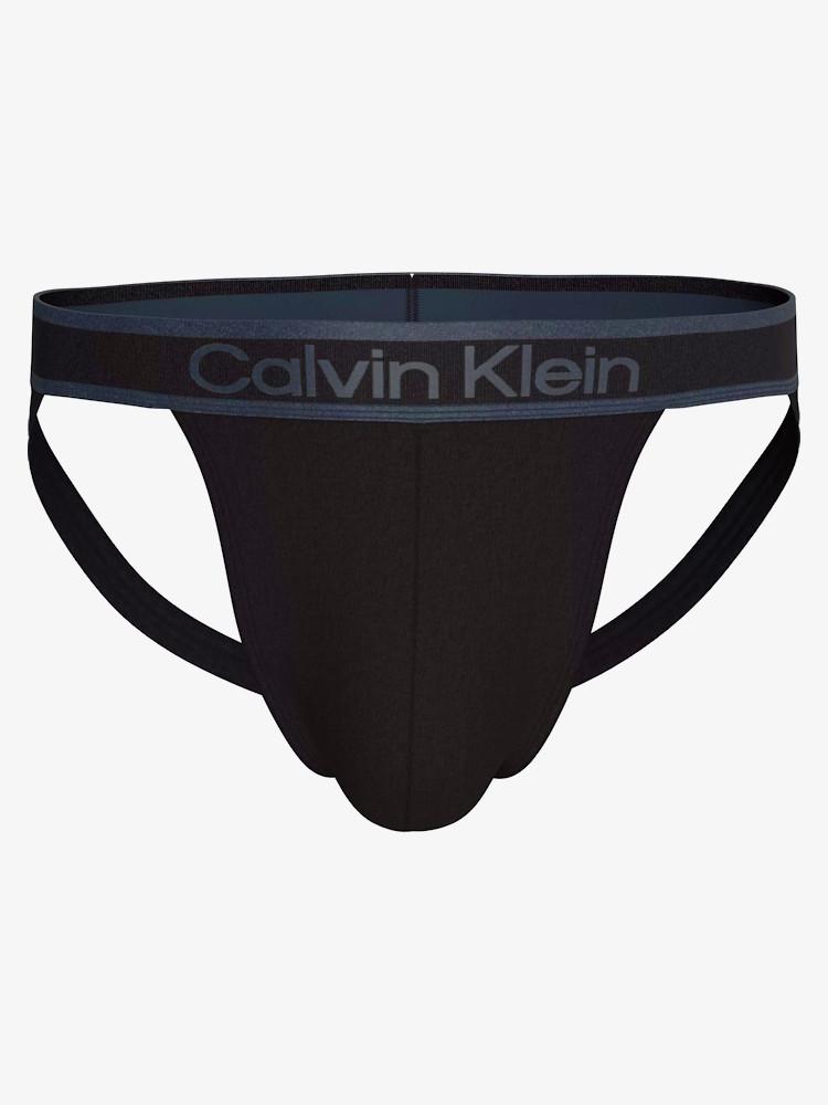 Calvin Klein Jockstrap Tonal Logo Nb4053a Ub1 Black 1