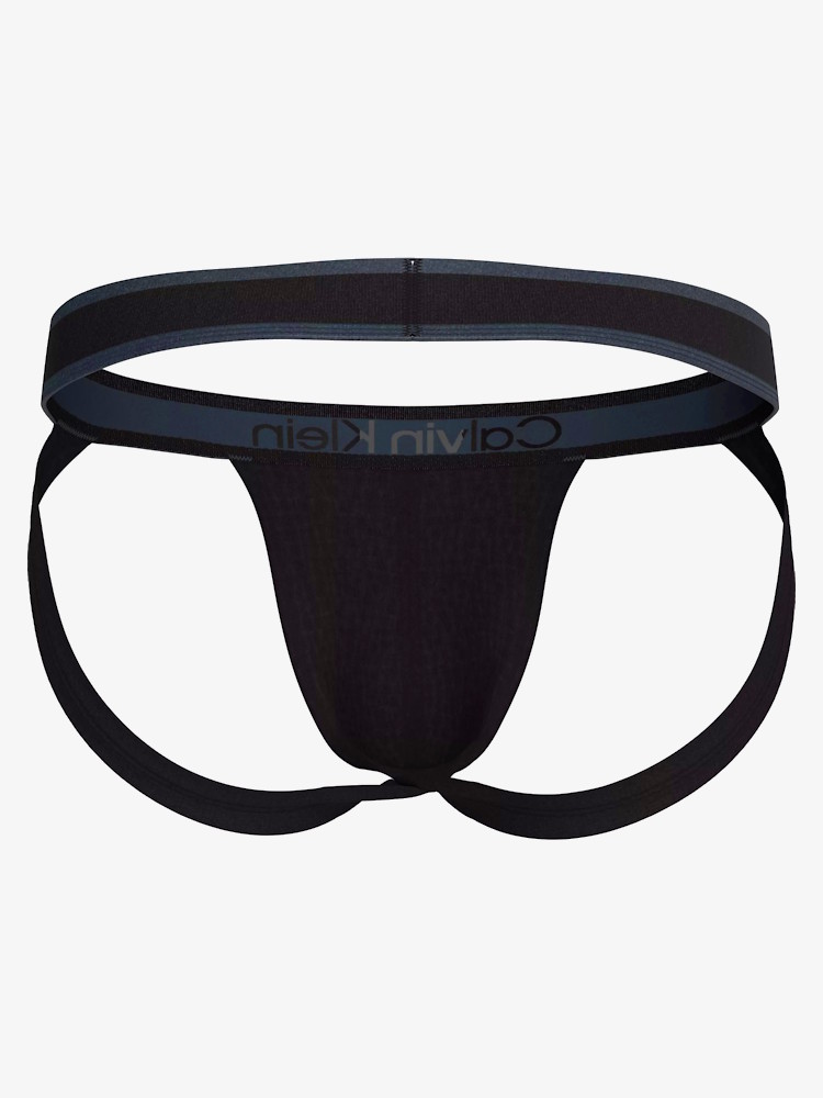 Calvin Klein Jockstrap Tonal Logo Nb4053a Ub1 Black 2