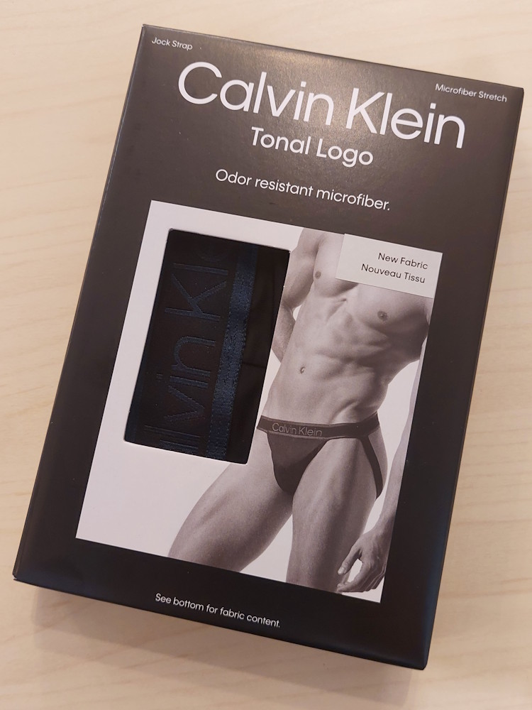 Calvin Klein Jockstrap Tonal Logo Nb4053a Ub1 Black 4