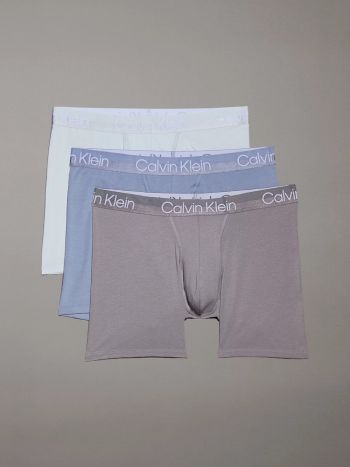 Calvin Klein Modern Structire Boxer Brief 3 Pack Nb2971a Pv3 Troposphere 7