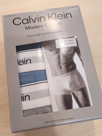 Calvin Klein Low Rise Trunk Modern Cotton 3 Pack Nb3967a Pss New Navy 4