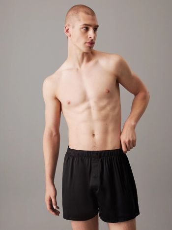 Calvin Klein Silk Boxer Trad Nm2739a Ub1 Black 6