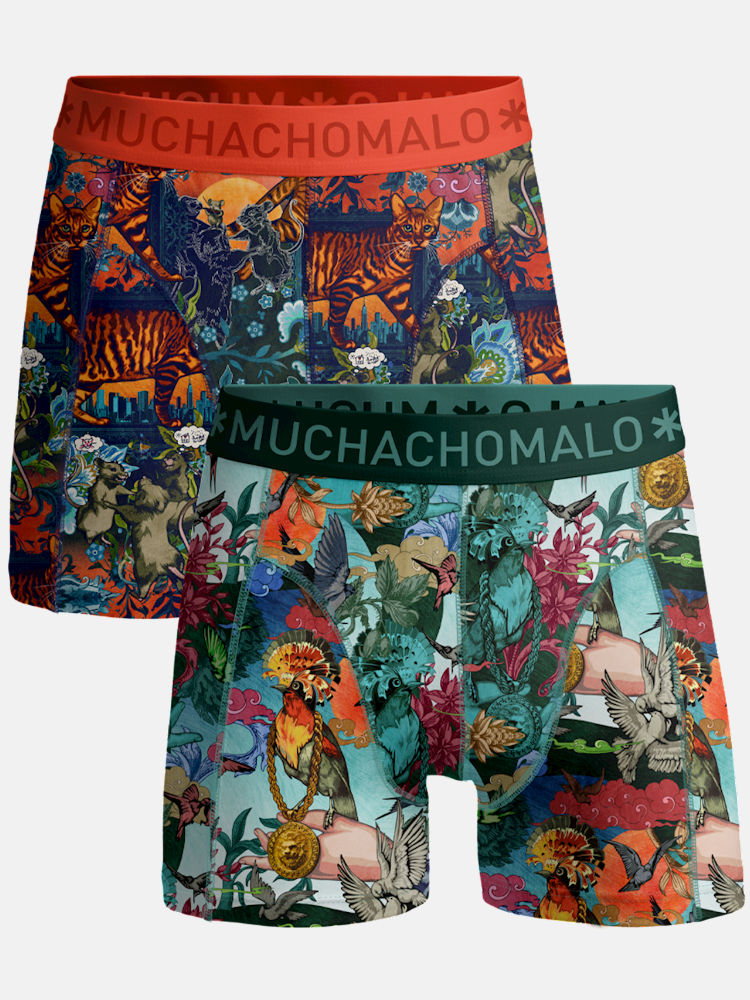 Muchachomalo Boxer Shorts Birdcat 2 Pack