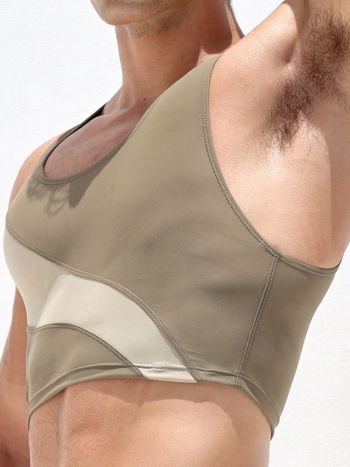 Rufskin 104 Torso Tank Khaki