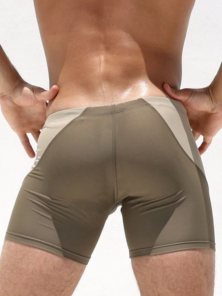 Rufskin 446 Cycle Short Khaki