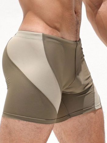 Rufskin 446 Cycle Short Khaki