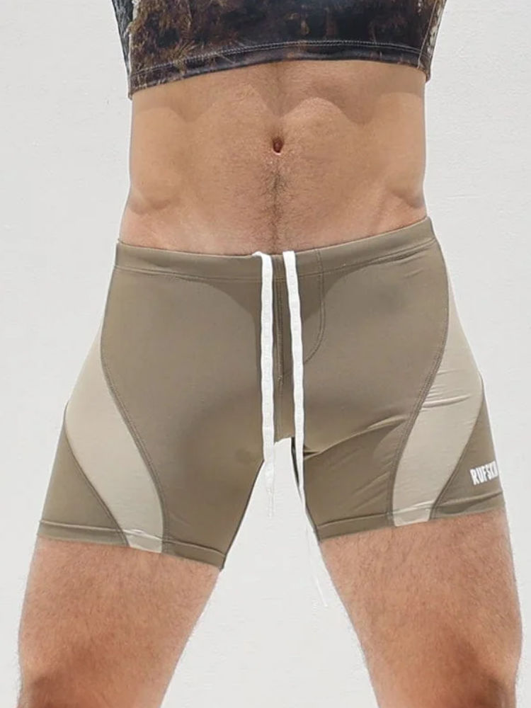 Rufskin 446 Cycle Short Khaki