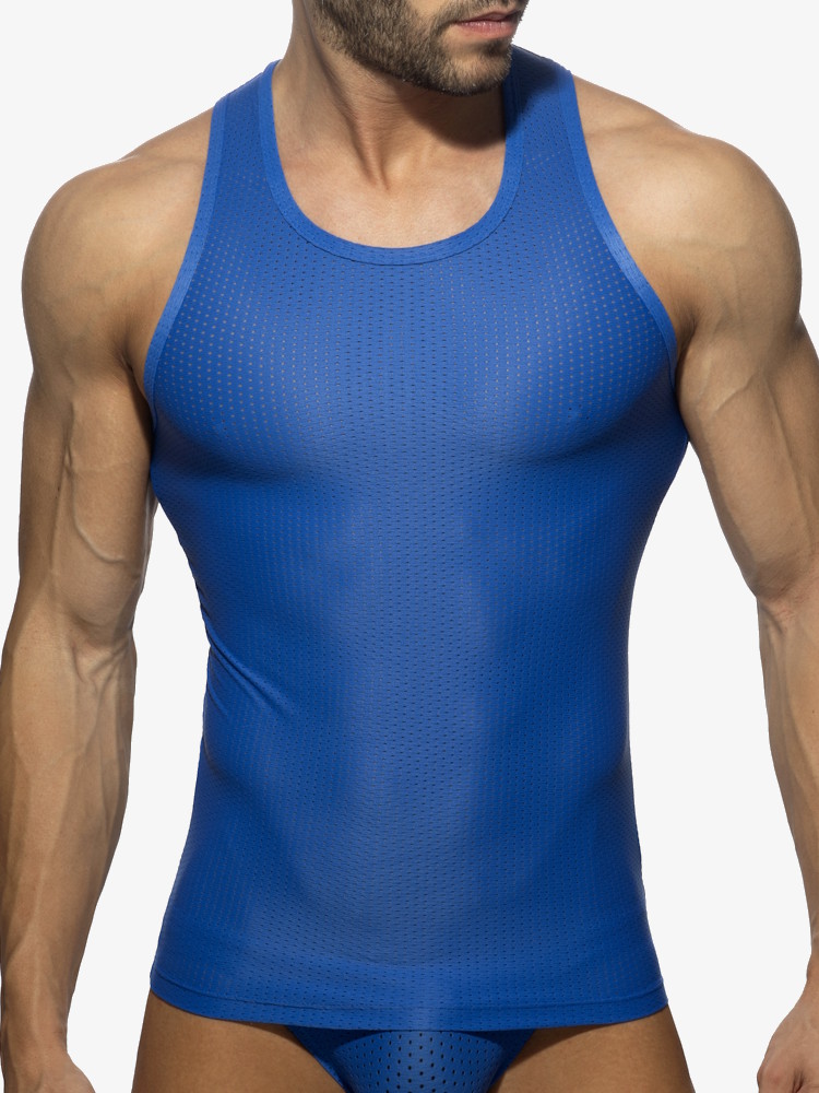 Addicted Ad1322 Fresh Tank Top Royal Blue 1