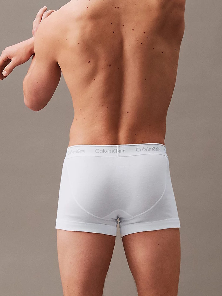 Calvin Klein Fly Trunk 3 Pack 000nb4002a 100 White 3