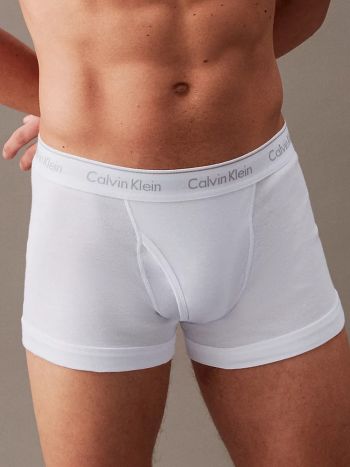 Calvin Klein Fly Trunk 3 Pack 000nb4002a 100 White 5