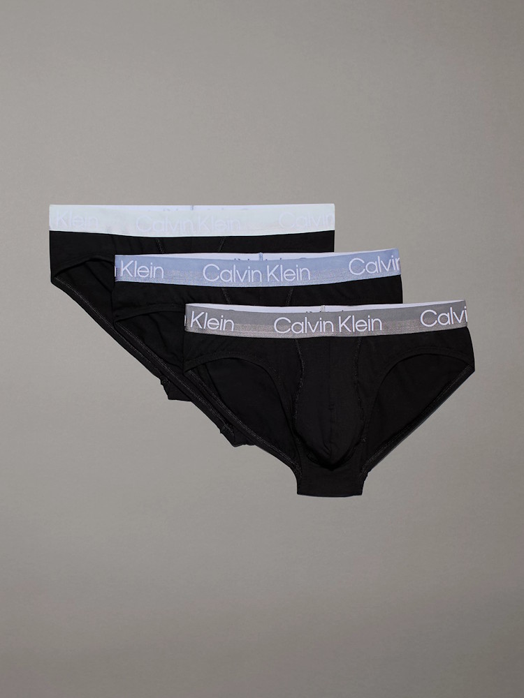 Calvin Klein Modern Structure Hip Brief 3 Pack Nb2969A PXV Plain Air 1