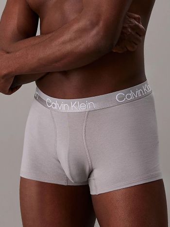 Calvin Klein Modern Structure Trunk 3 Pack 000nb2970a Pzn Navy Stone 2