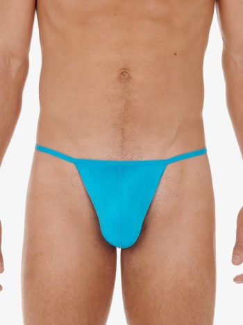 Hom Plumes G String Turquoise 359931 4