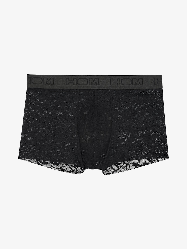 Hom Temptation Free Cut Lace Trunk400004 Black 1