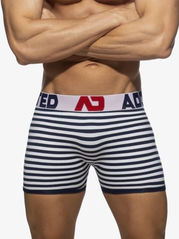 Addicted Ad1278 Seamless Sailor Boxer Navy 2