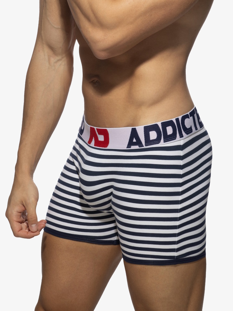 Addicted Ad1278 Seamless Sailor Boxer Navy 3