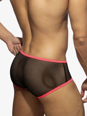 Addicted Ad1335 Fever Mesh Brief Black 2