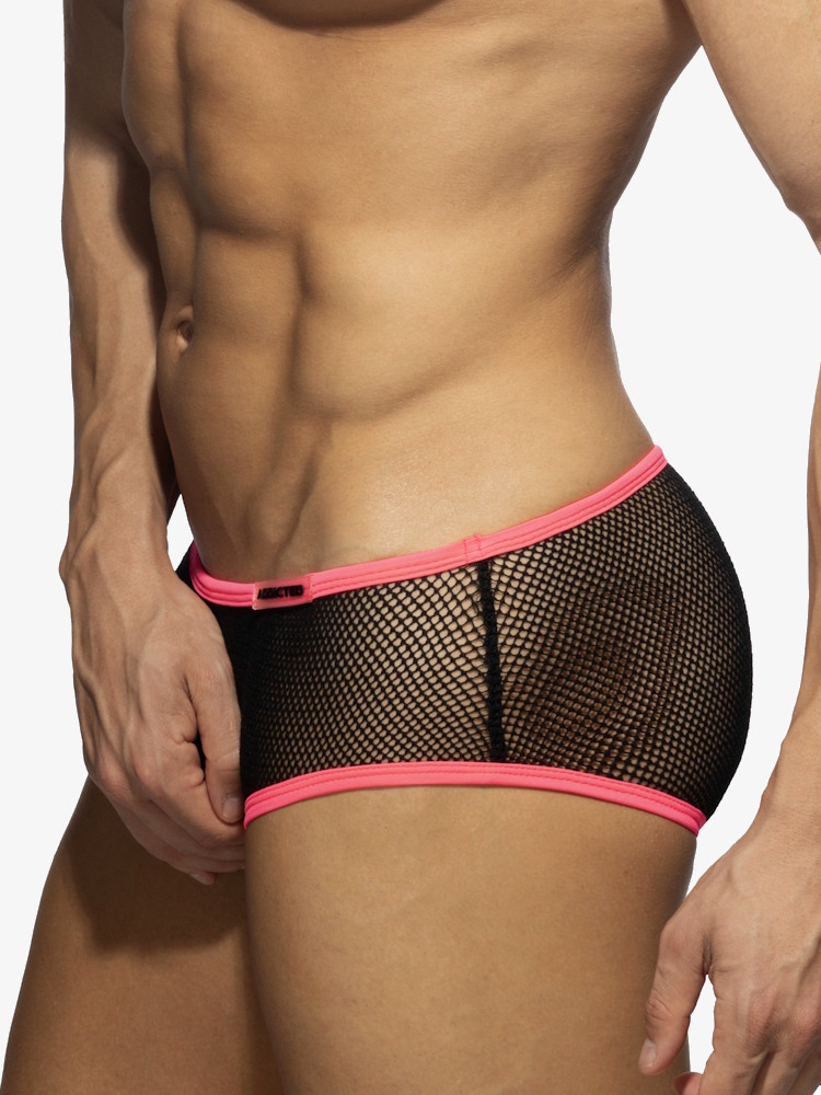 Addicted Ad1335 Fever Mesh Brief Black 3