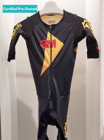 Bioracer Speedwear Skinsuit Snelpak Aerosuit 3M Scotch Black 1