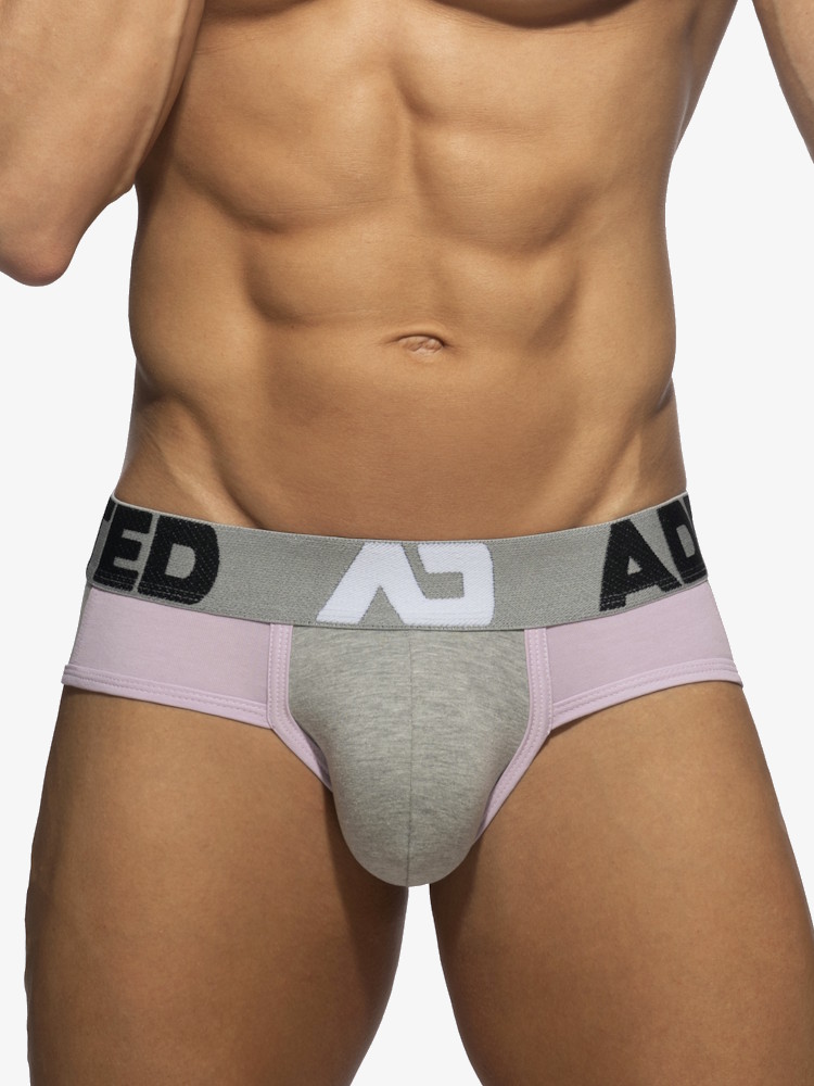 Addicted Ad1305 Trey Brief Heather Grey 1