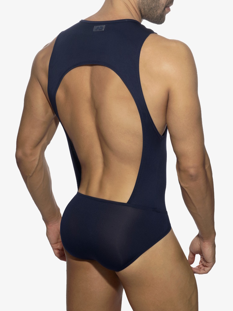 Addicted Ad1331 Veloz Dry Body Suit Navy 2