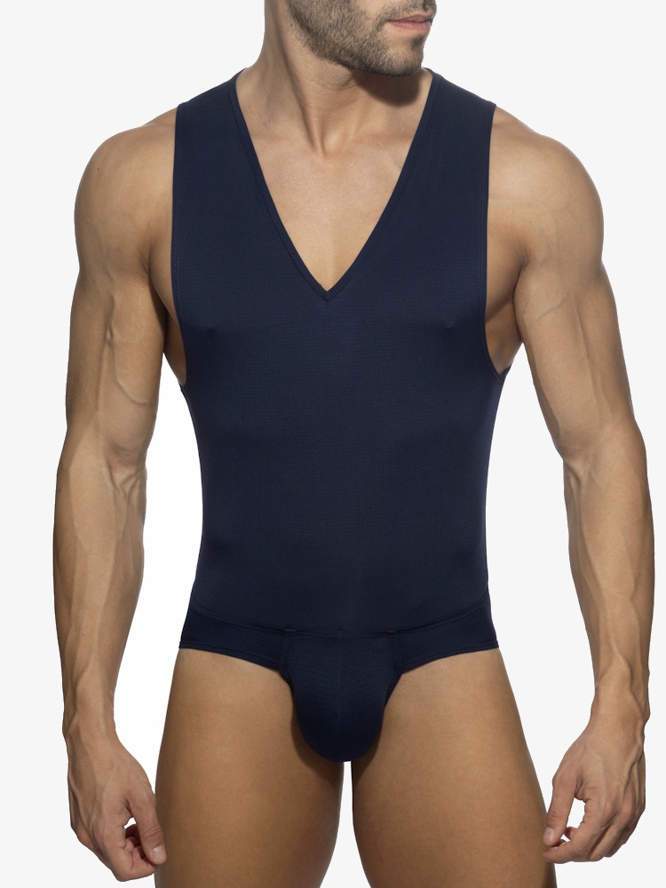 Addicted Ad1331 Veloz Dry Body Suit Navy 3