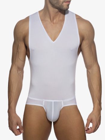 Addicted Ad1331 Veloz Dry Body Suit White 3