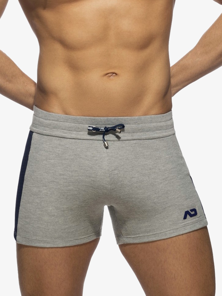 Addicted Ad941 Pocket Sport Shorts Heather Grey 3