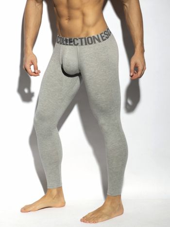 Es Collection Un411 Basic Cotton Long John Heather Grey 4