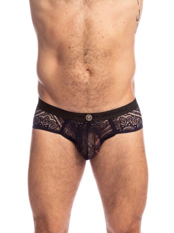 Lhomme Invisible Black Magic Push Up Briefs UW06 2