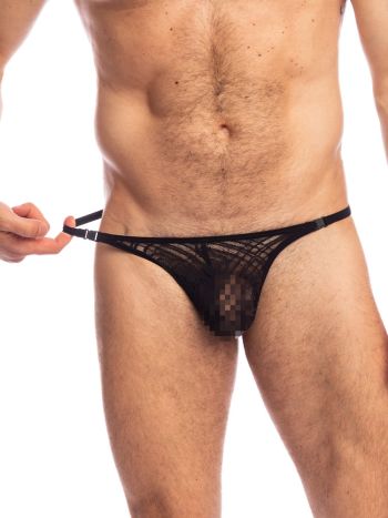 Lhomme Invisible Black Magic String Striptease UW08 3