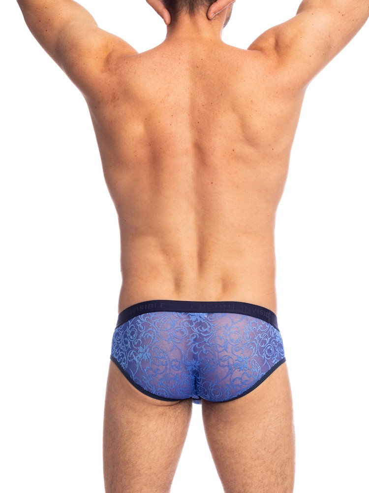 Lhomme Invisible Palermo Push Up Briefs U06 Blue 3