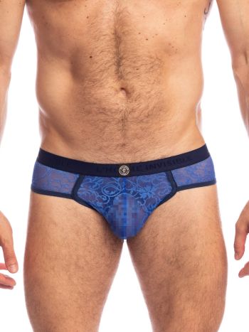 Lhomme Invisible Palermo Push Up Briefs U06 Blue 4