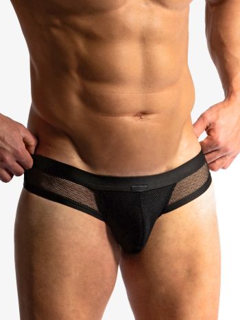 Manstore M2424 Cheeky Brief 212631 Black 3