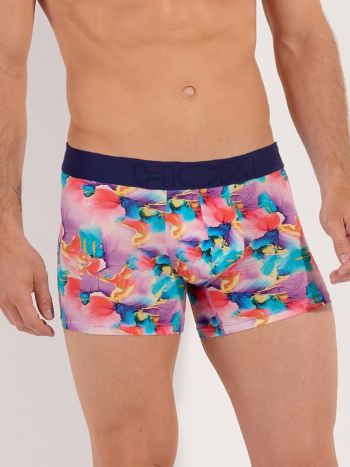 Hom Boxer Briefs Aquaflower 402952 Multicolor Print 4