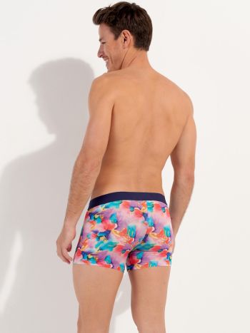 Hom Boxer Briefs Aquaflower 402952 Multicolor Print 5