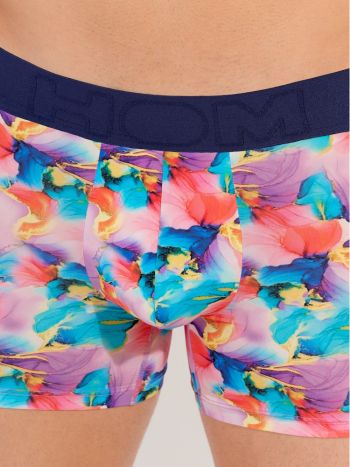 Hom Boxer Briefs Aquaflower 402952 Multicolor Print 6