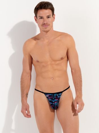 Hom Temptation G String Blackrock 402959 Black Print 2